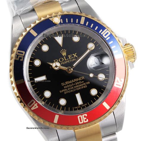 red and blue rolex submariner|rolex red submariner for sale.